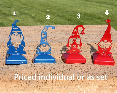 4x4 Post Caps With Steel Cut Finials - Madison Iron and Wood