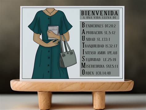 Tarjeta De Bautismo Testigo De Jehová Regalo Para Hermana Etsy