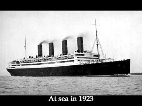 Aquitania Sinking