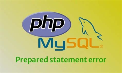 Solved PHP Uncaught Error Call To A Member Function Bind Param