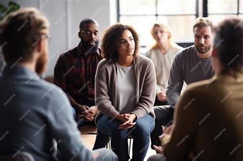 Premium Photo Diverse Friends Listening And Comforting Each Other In