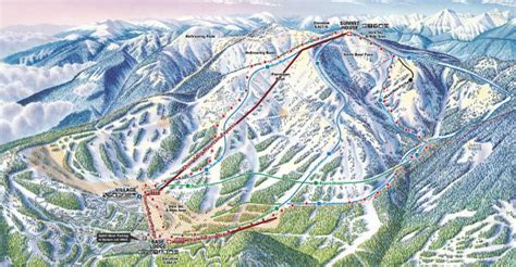 Whitefish Piste And Ski Trail Maps