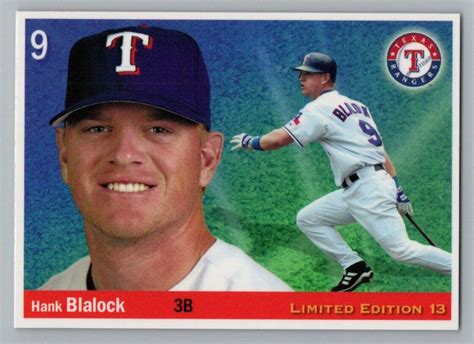 Texas Rangers Baseball History On Twitter 6 20 04 Hank Blalock Hit A