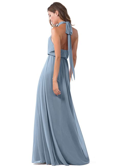 Dusty Blue Azazie Landry Bridesmaid Dresses Azazie