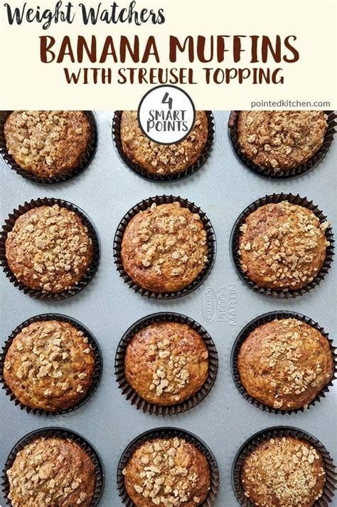 These Banana Muffins With Their Deliciously Sweet Crunchy Streusel