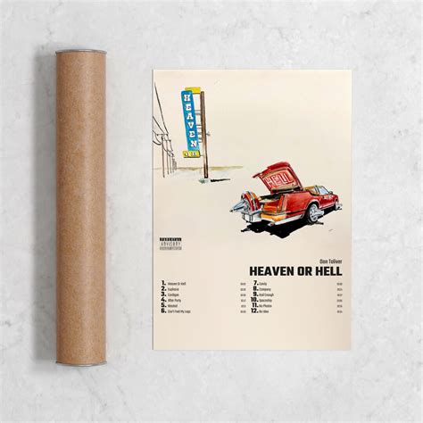 Don Toliver Heaven or Hell Album Cover Poster Print Wall - Etsy