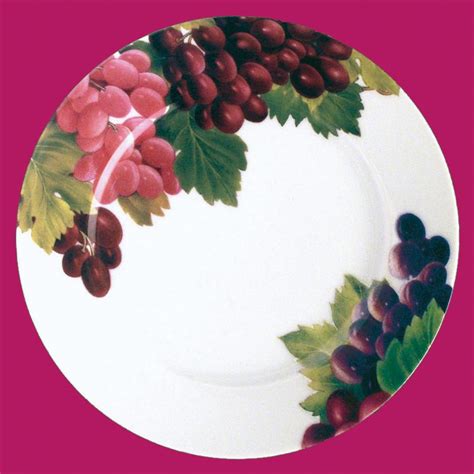 Fruit Plate Grapes Fruit Plate Plates Decorative Plates