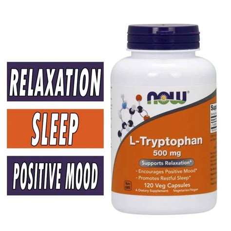 L Tryptophan Now Foods Sleep Aid