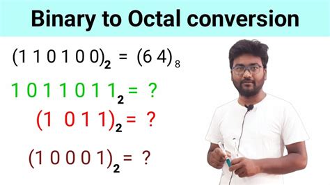 Binary To Octal Conversion Binary To Octal Conversion In Hindi Binary To Octal Number System