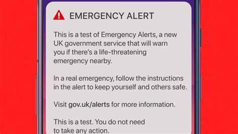 Uk To Conduct Its First Test Of New Emergency Alert Service Know All