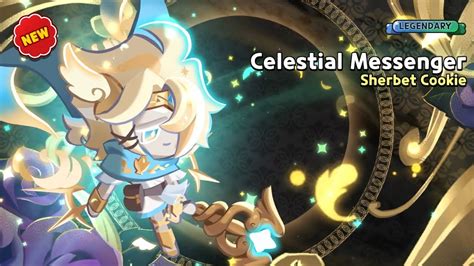 SHERBET COOKIE LEGENDARY NEW Costume Gacha Pull Celestial Messenger