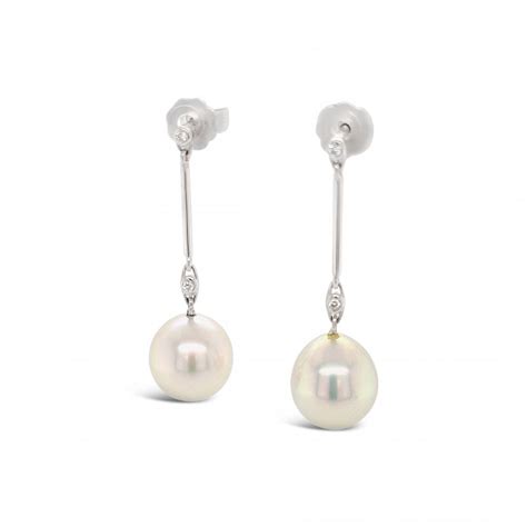 Pearl Earrings - Custom South Sea Pearl Earrings | Aquarian Pearls