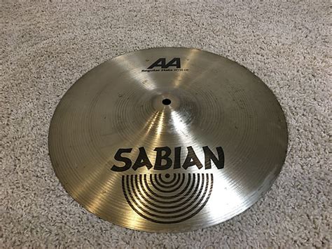 Sabian 14 AA Regular Hi Hat Top Cymbal Top Only Reverb