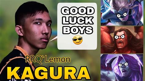 The Kagura God RRQ Lemon Top 1 Global Kagura By RRQ Lemon Mobile