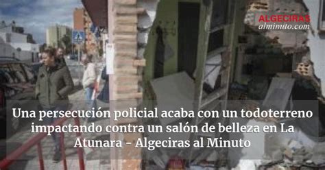 Una Persecuci N Policial Acaba Con Un Todoterreno Impactando Contra Un