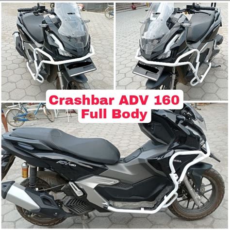 Tubular ADV 160 Full Body Crashbar Honda ADV 160 Terbaru Pelindung Body