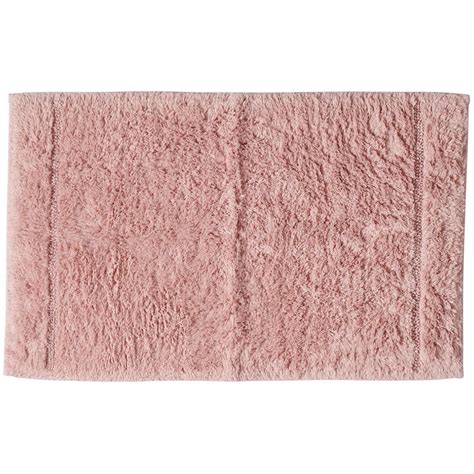 Wilko Rose Pink Cotton Bath Mat 50 X 80cm Wilko