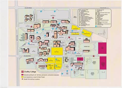 Chaffey College Rancho Campus Map