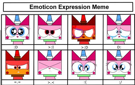 Unikitty Expression Meme by RainbowzForLife on DeviantArt