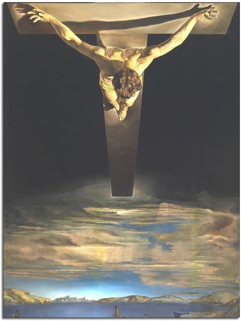 Amazon Salvador Dali Christ Of Saint John Of The Cross Canvas Wall