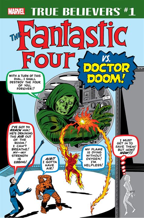 True Believers Fantastic Four Vs Doctor Doom 2018 1 Comic Issues