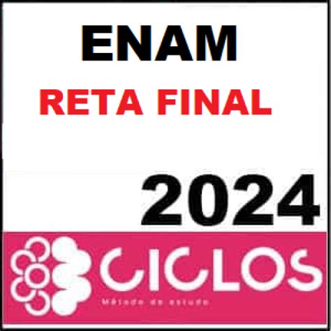 Enam Reta Final P S Edital Ciclos