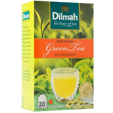 Amazon Dilmah Pure Ceylon Cardamom Flavored Green Tea Tea