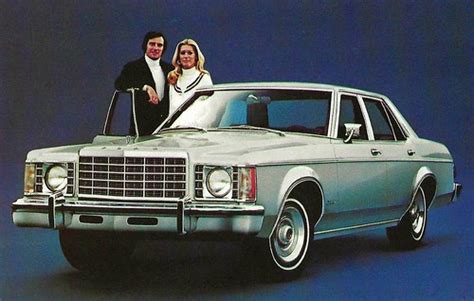 Vintage Ford Dealer Postcard 1975 Ford Granada 4 Door Se Flickr