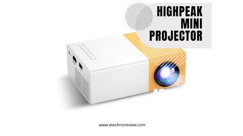 High Peak Mini Projector- Review