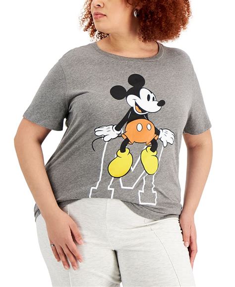 Disney Trendy Plus Size Mickey Mouse Graphic T Shirt Macys