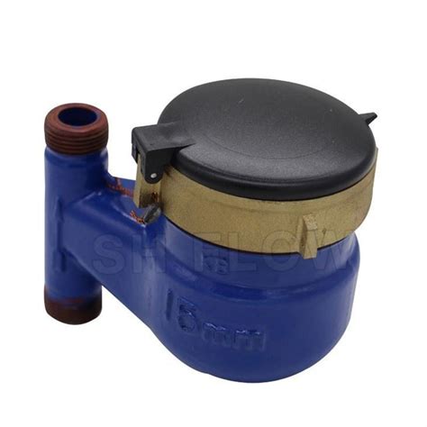 Dn15 Dn50 Iron Body Dry Dial Multijet Vertical Type Water Meter