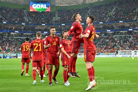 Piala Dunia 2022 Spanyol Vs Kosta Rika Foto 24 1946242 TribunNews