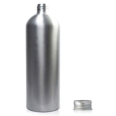 1000ml Aluminium Bottle With Metal Cap Ampulla Ltd