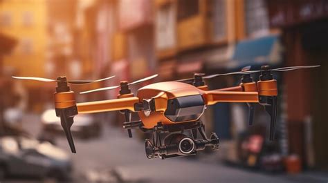 Premium Photo | Delivery drone in warehouse Futuristic technologies of ...