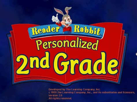 Reader Rabbits 2nd Grade 1997 Mobygames