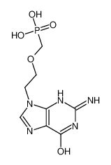 Ácido 2 2 amino 6 oxo 3H purin 9 il etoximetilfosfónico CAS 114088