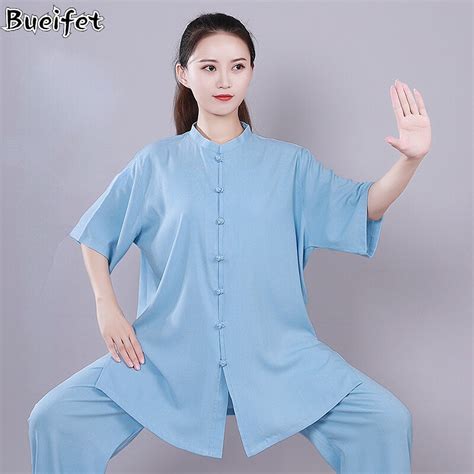 Chinese Traditional Tai Chi Uniform Cotton And Linen Martial Arts