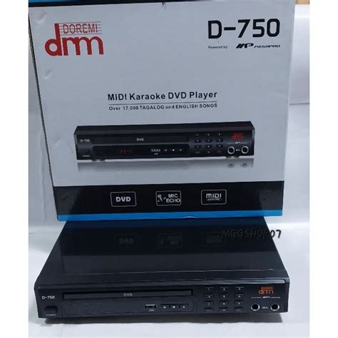 D Doremi Midi Karaoke Dvd Player Shopee Philippines