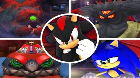 Shadow the Hedgehog - All Bosses + Cutscenes (No Damage) | Doovi