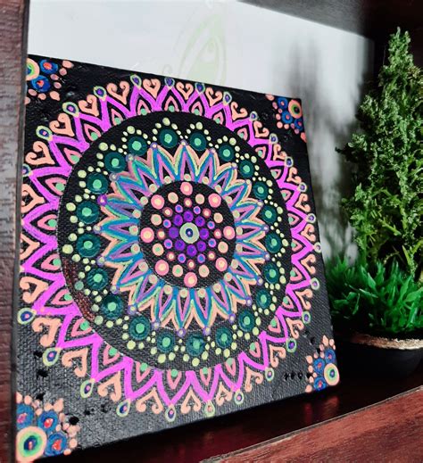 Handmade 3 D Mandala Art For Wall Decor Etsy