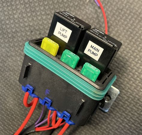 Dual Relay Fuse Box Hd Pt Motorsport