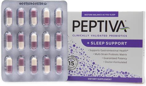 Peptiva Billion Cfu Probiotic And Sleep Support Clinically