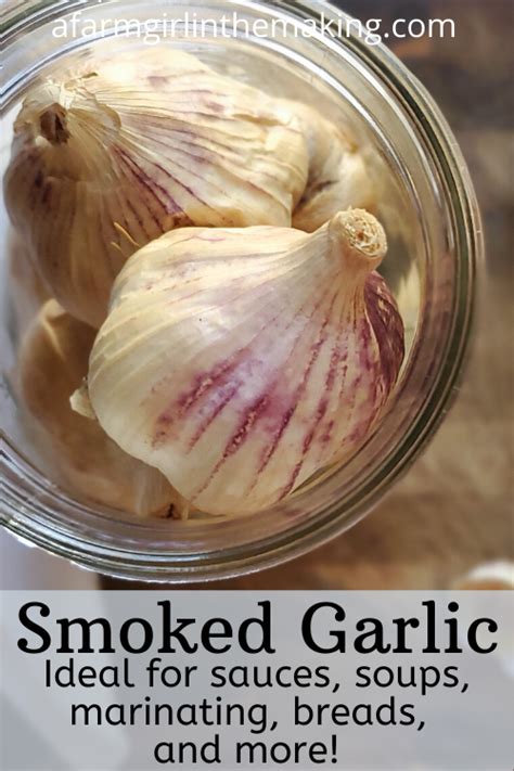 Learn How To Preserve Garlic By Smoking It And Then Using It For A Ton