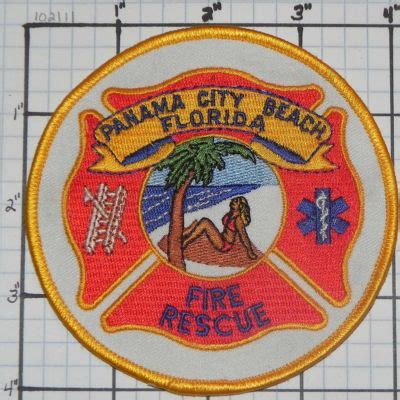 Florida Panama City Beach Fire Rescue Patch Antique Price Guide