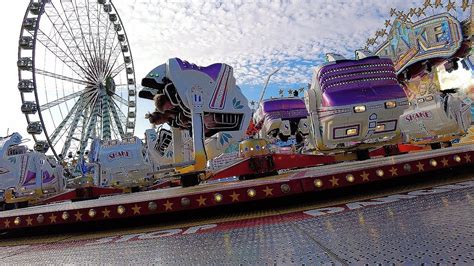 Gr Te Kirmes Am Rhein In D Sseldorf Kirmes Youtube