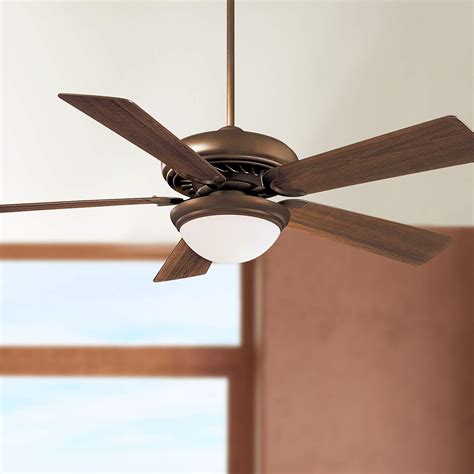 52 Minka Aire Supra Oil Rubbed Bronze Led Ceiling Fan With Remote