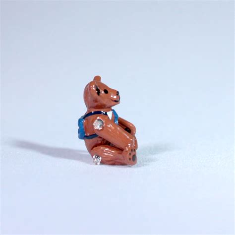 Minnie Maria Miniatures Baby Bear Blue