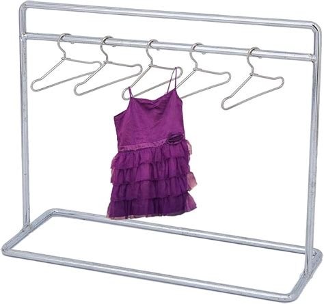 Iron Doll Clothes Rack Hangers Set X X Mm Mini Metal Clothing