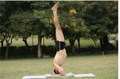 Sirsasana Yoga Or The Yogic Head Stand Is Amazingly Effective