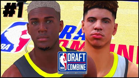 NBA 2K20 MYCAREER Draft Combine V Lamelo Ball 1 YouTube